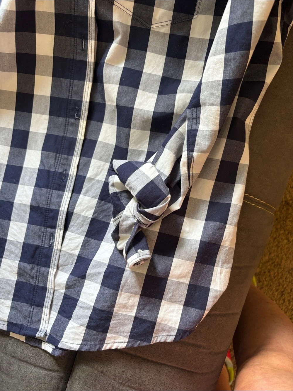 Banana Republic classic check